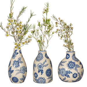 Sass & Belle Blue Willow Vase Assorted